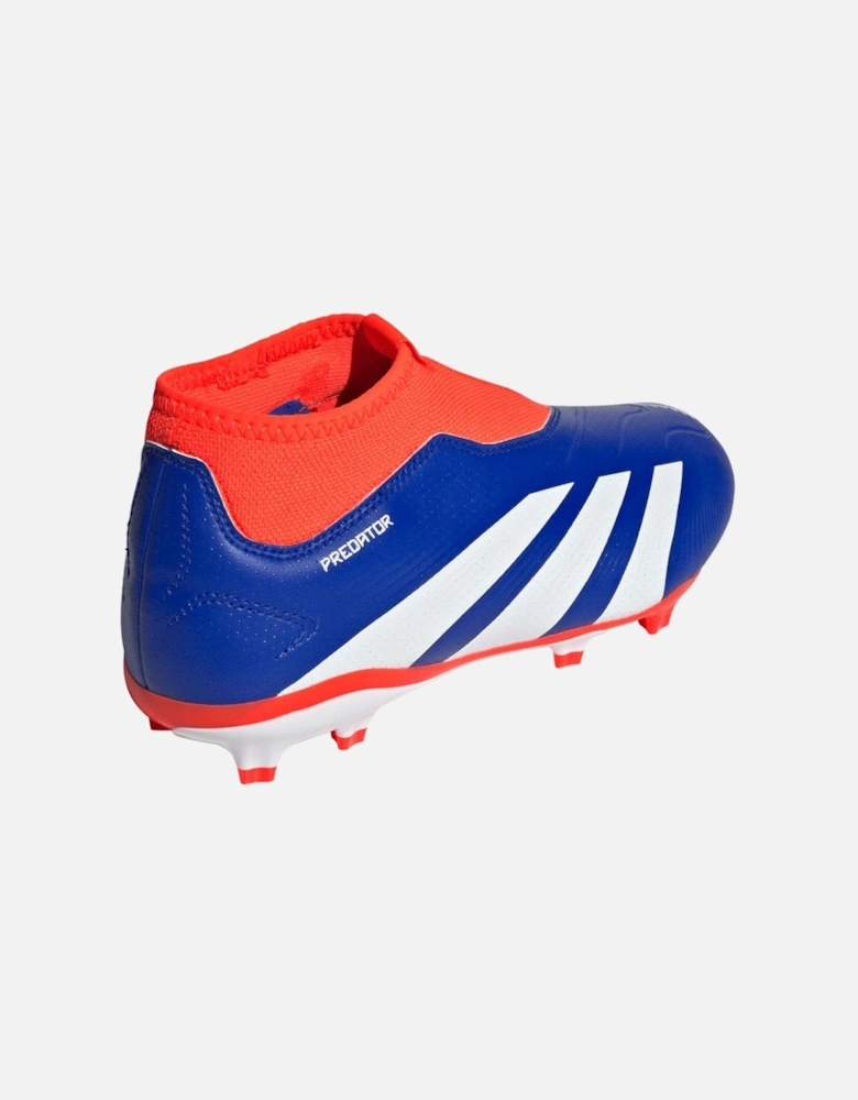 Juniors Predator League Laceless FG Football Boots