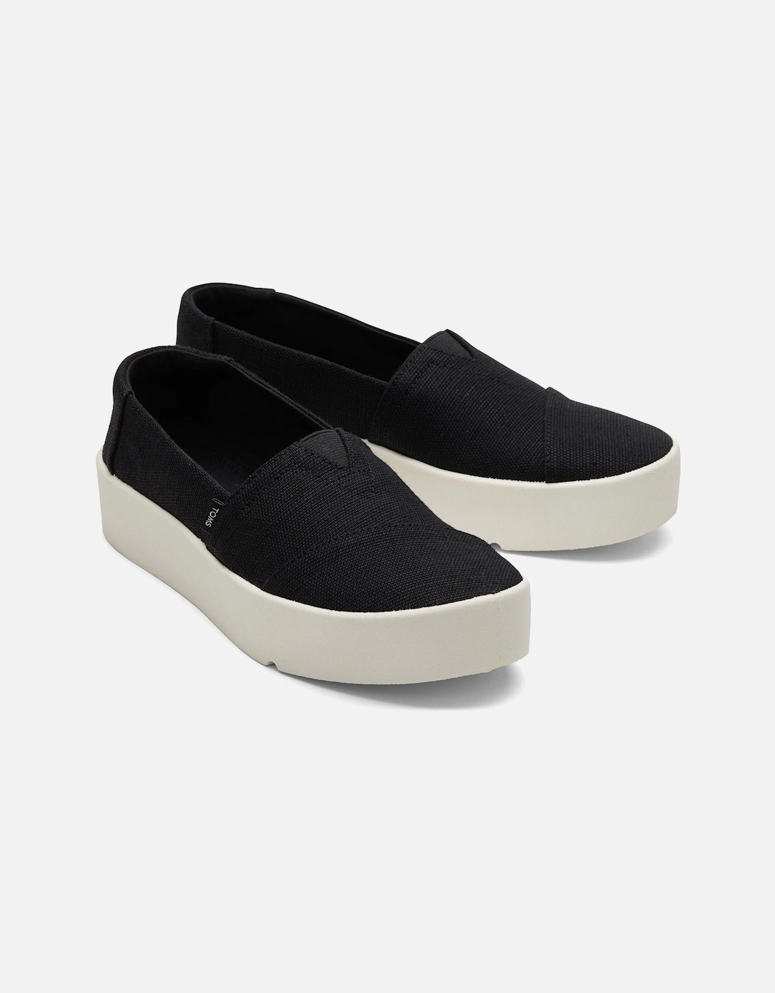 Verona Textile Women's Black Trainers, 6 of 5