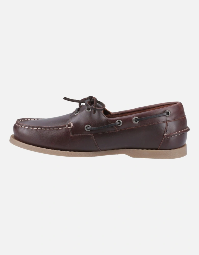 Sperry Tacoma Leather Men's Brown Boat Shoes