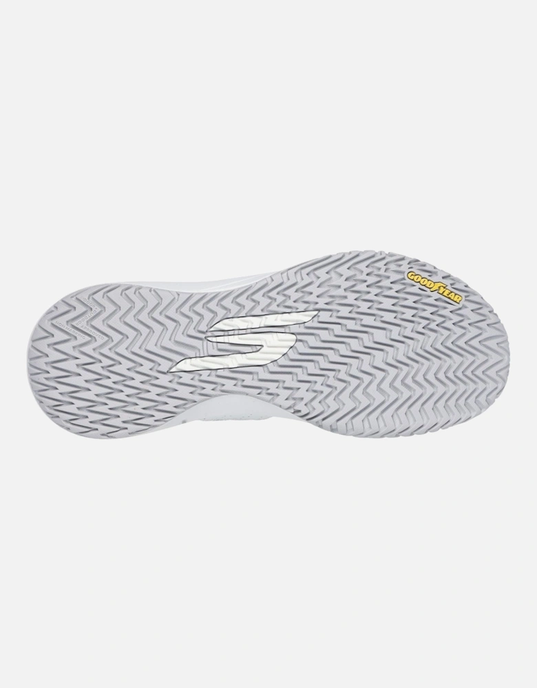 Performance Viper Court Rally Leather Men's White Trainers
