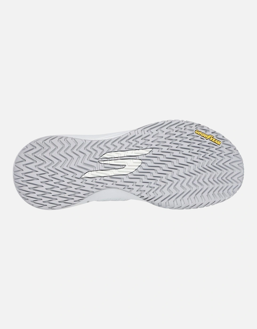 Performance Viper Court Rally Leather Men's White Trainers