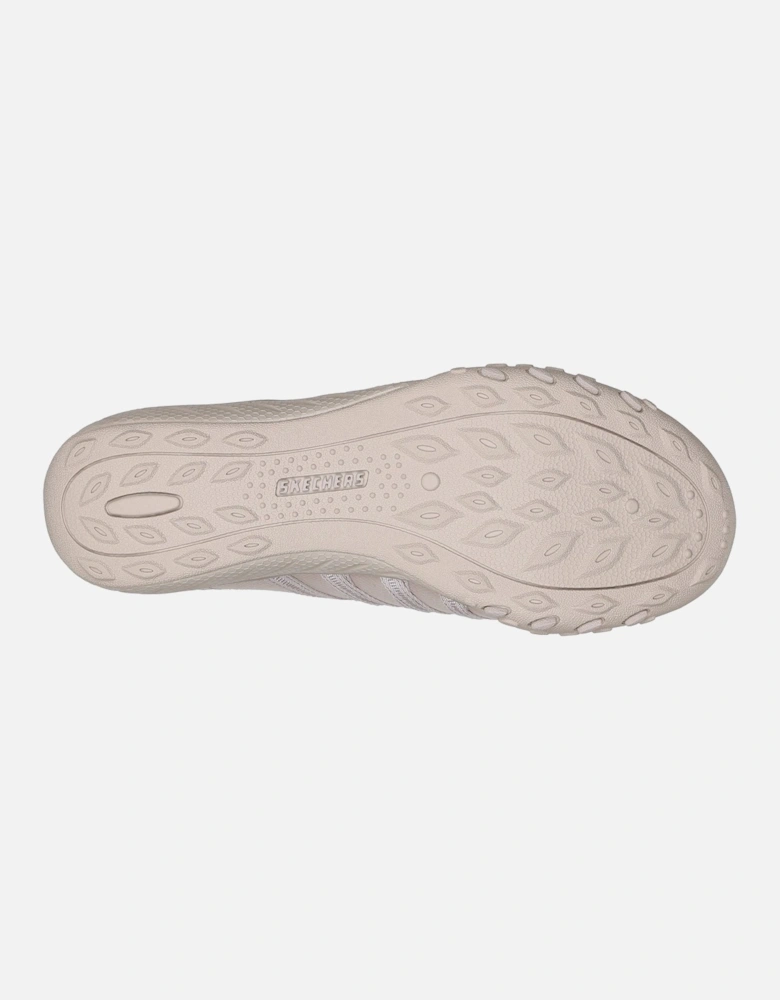 Breathe-Easy Roll-With-Me Knit Mesh Women's Taupe Trainers