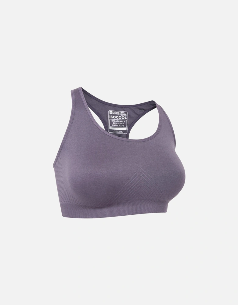 Womens/Ladies Anti-Chafe Seamless Sports Bra
