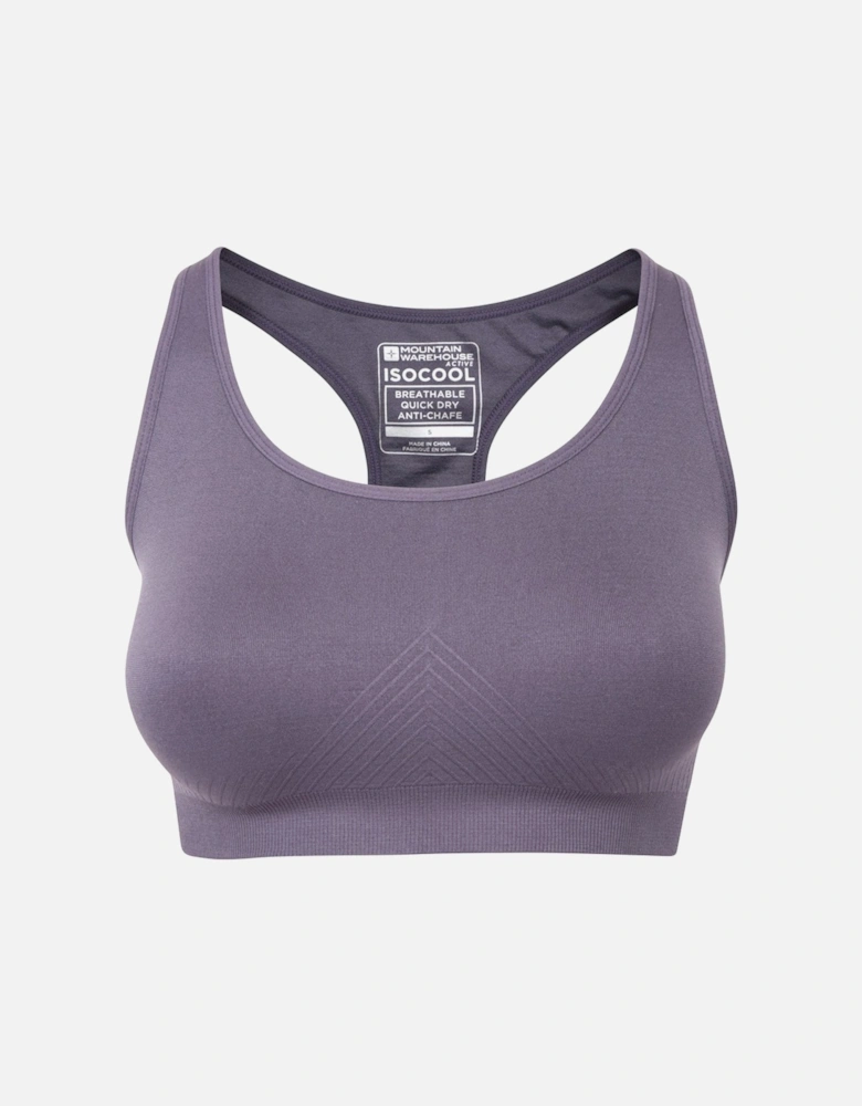 Womens/Ladies Anti-Chafe Seamless Sports Bra