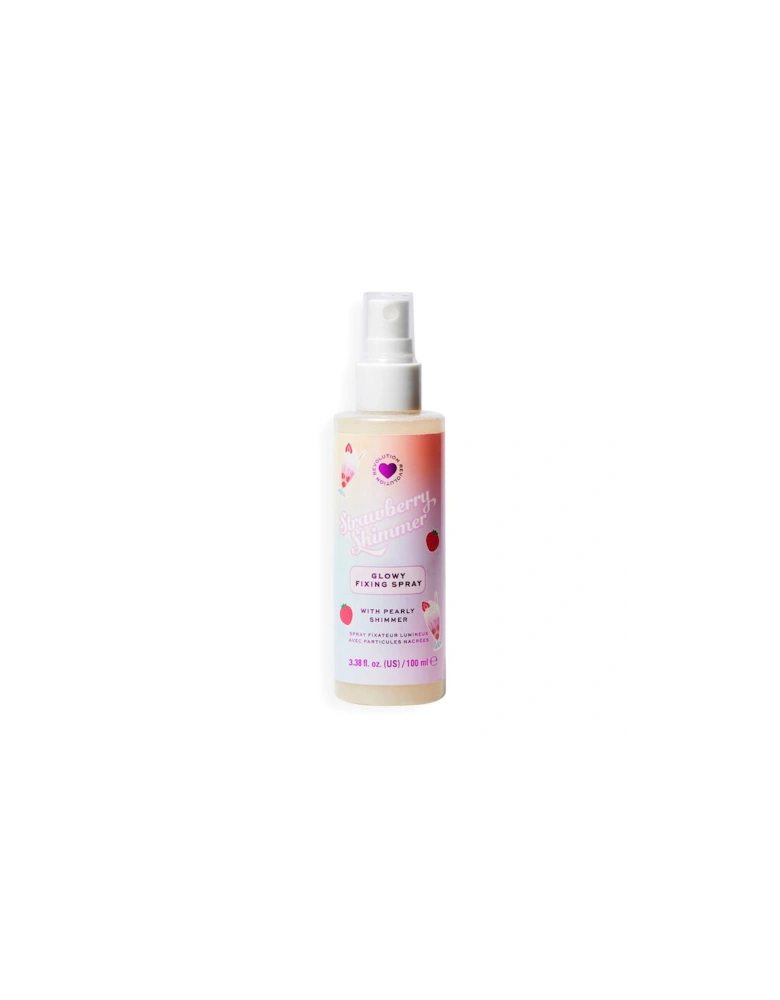 I Heart Strawberry Milkshake Glow Fixing Spray