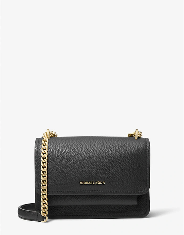 Claire Small Pebbled Leather Convertible Shoulder Bag