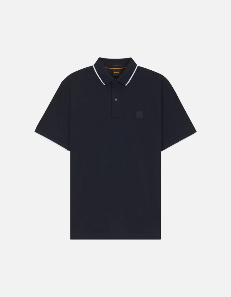 BOSS Orange Passertip Polo Shirt S2-25 404 Dk Blue