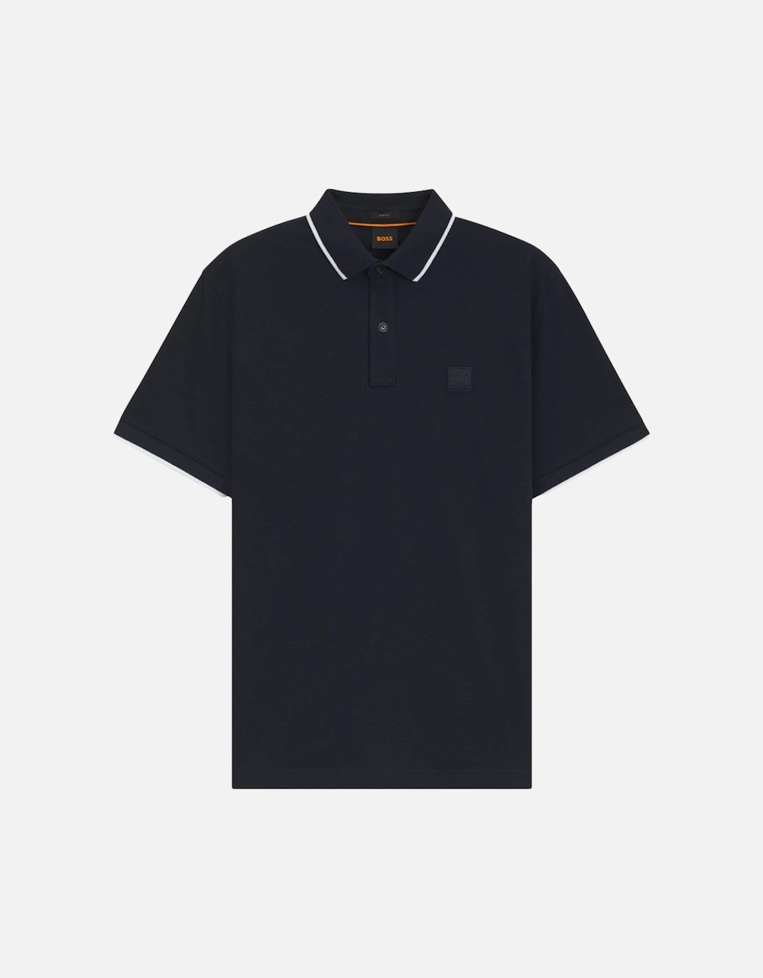 BOSS Orange Passertip Polo Shirt S2-25 404 Dk Blue, 5 of 4