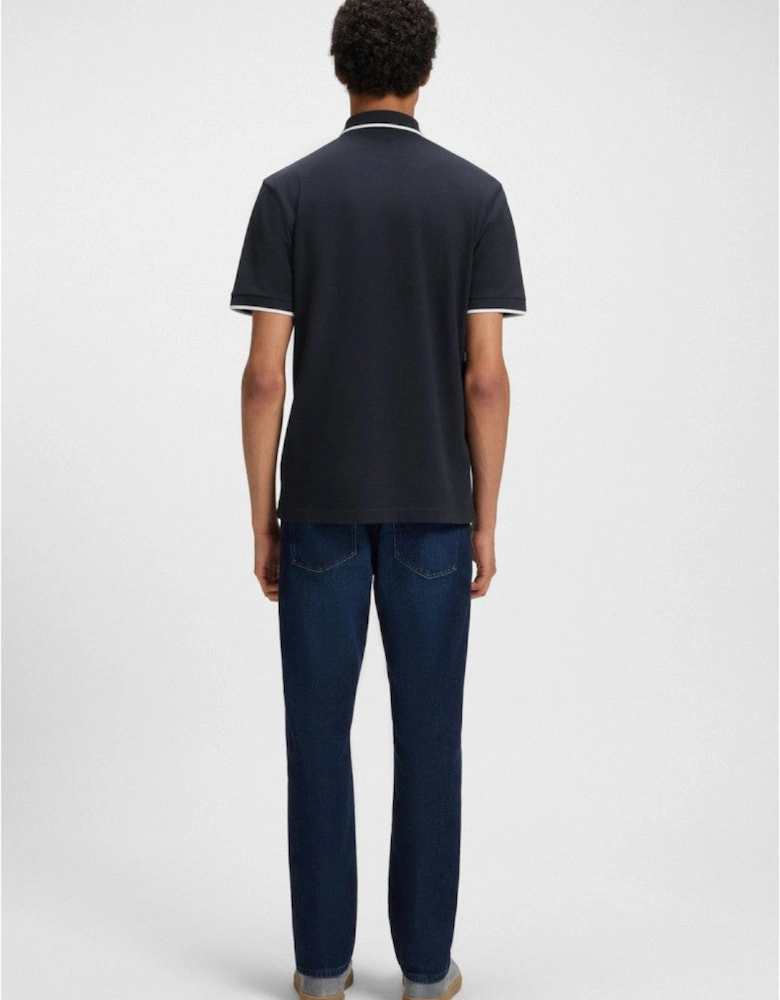BOSS Orange Passertip Polo Shirt S2-25 404 Dk Blue