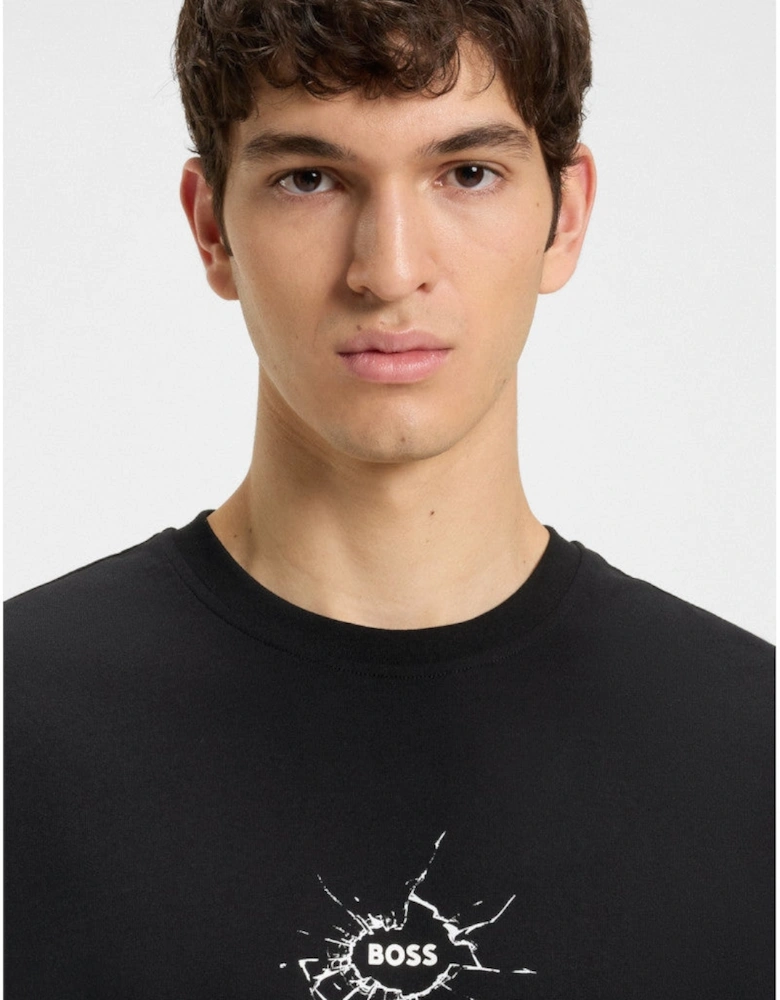 BOSS Orange Te_voyage T-Shirt 001 Black
