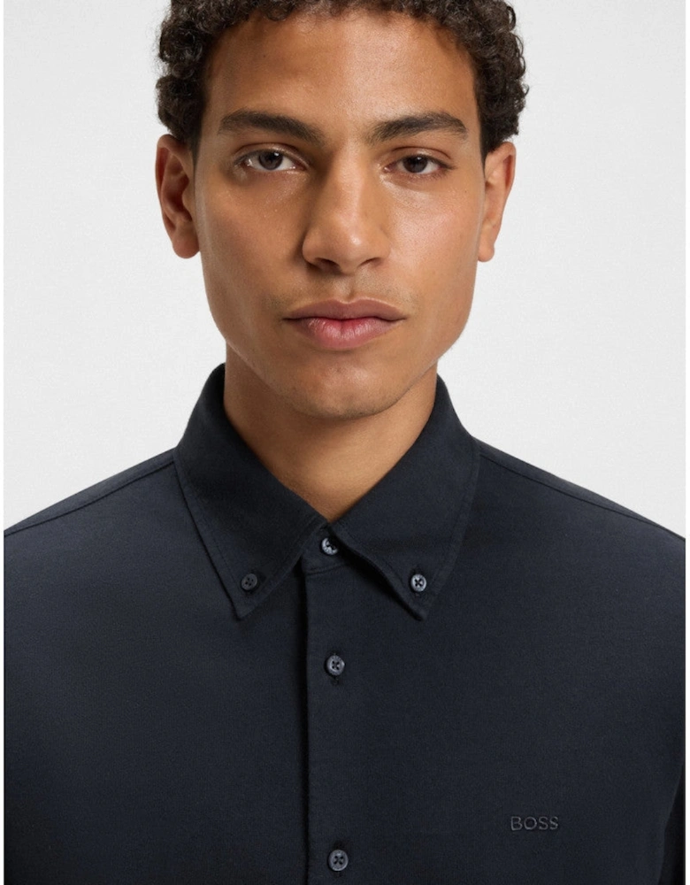BOSS Orange Myjersey_M Shirt 404 Dk Blue