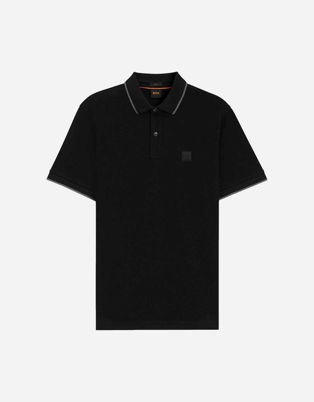 BOSS Orange Passertip Polo Shirt S2-25 001 Black, 5 of 4