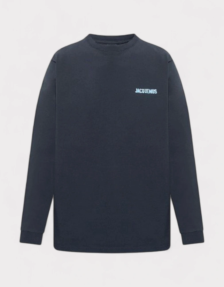 Le T-Shirt Gelo Print Ice Navy