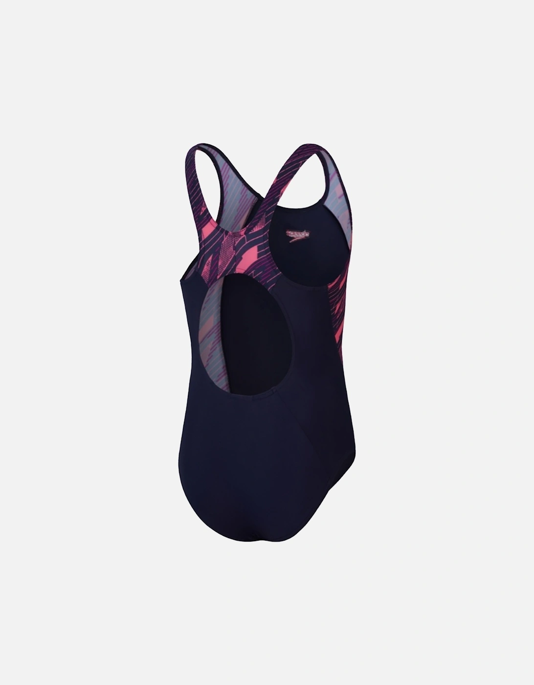 Girls Hyperboom Splice Muscleback One Piece Swimsuit