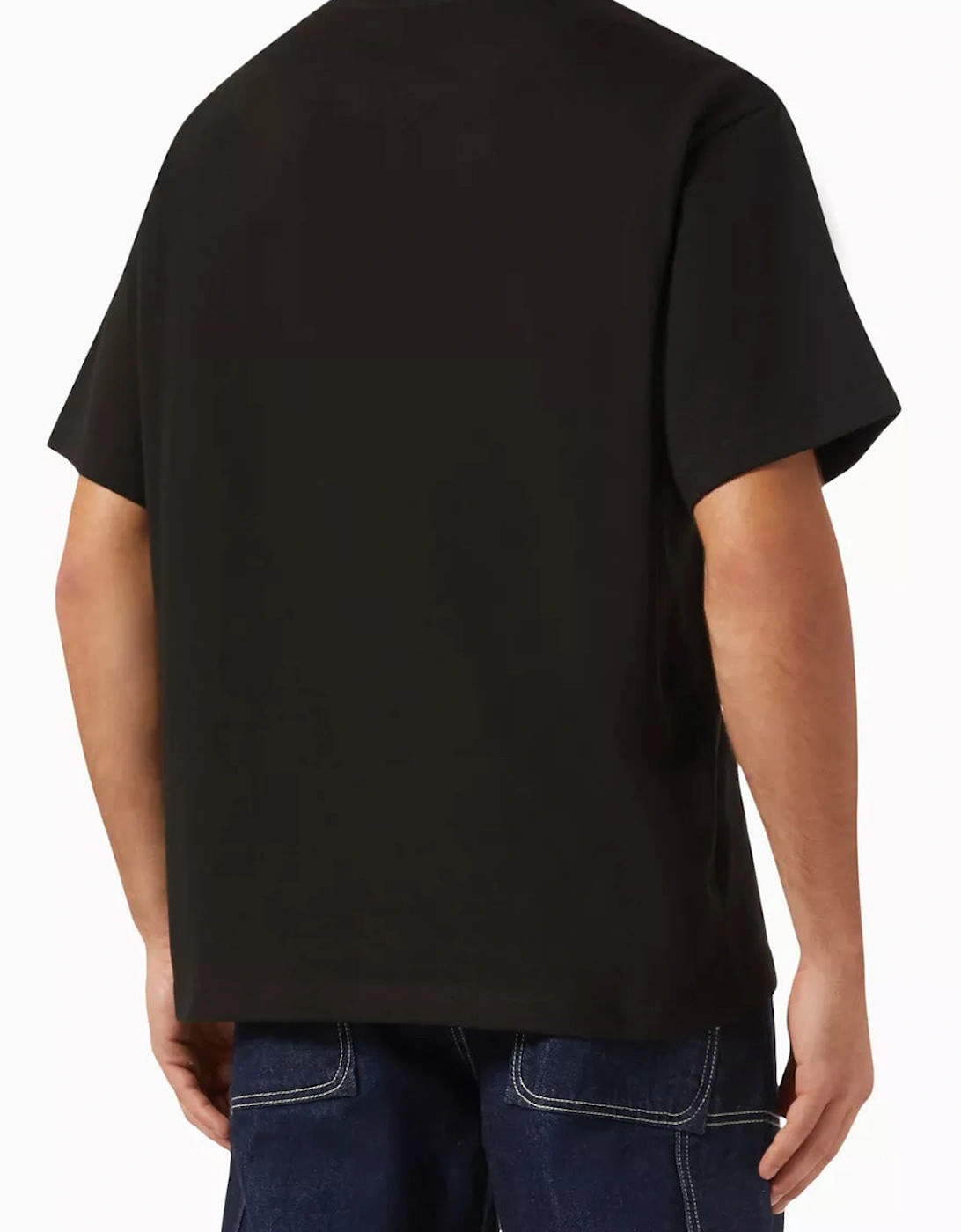 Lucky Tiger Printed T-Shirt in Black