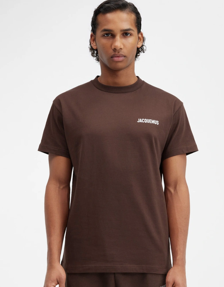 Le Logo Printed T-Shirt in Brown
