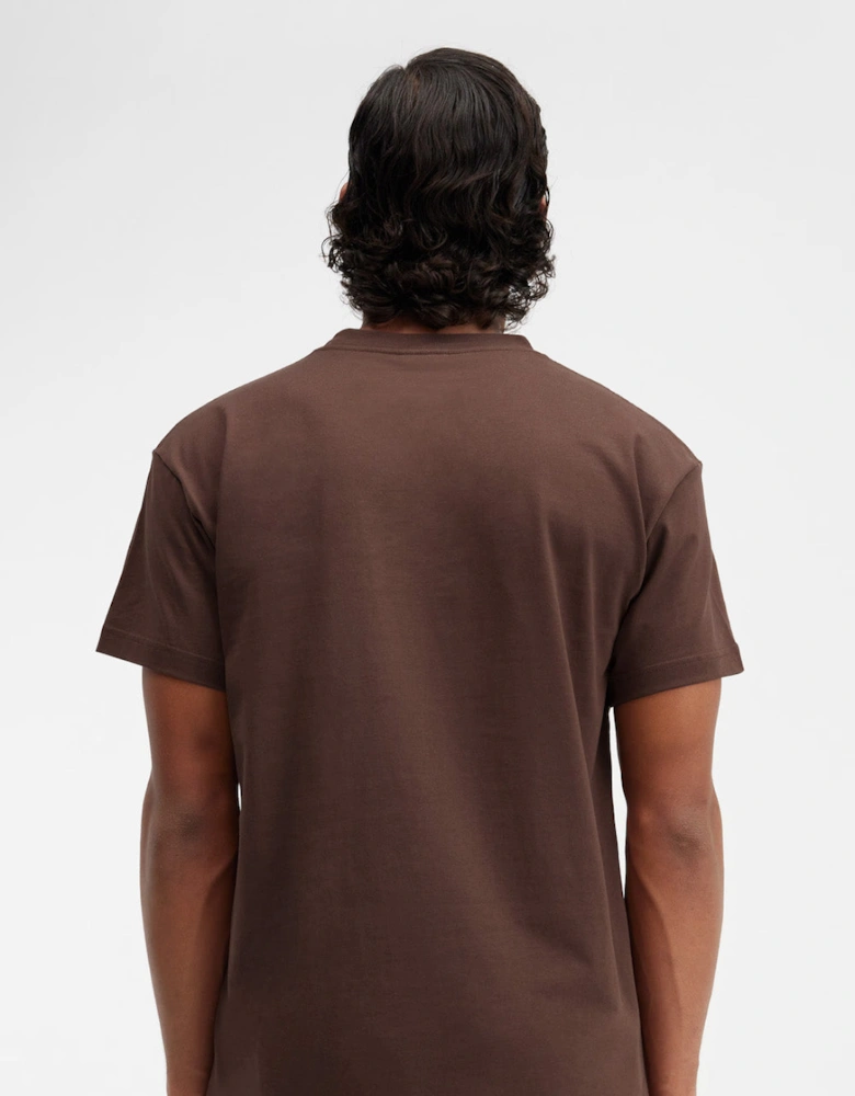 Le Logo Printed T-Shirt in Brown