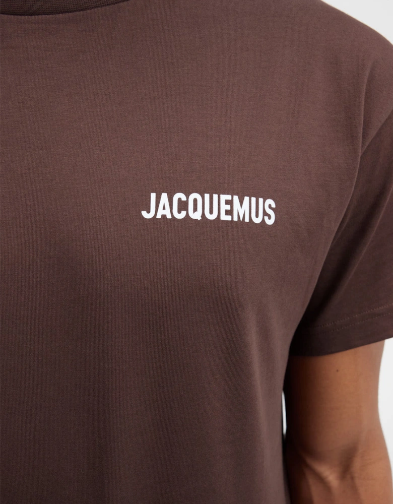 Le Logo Printed T-Shirt in Brown