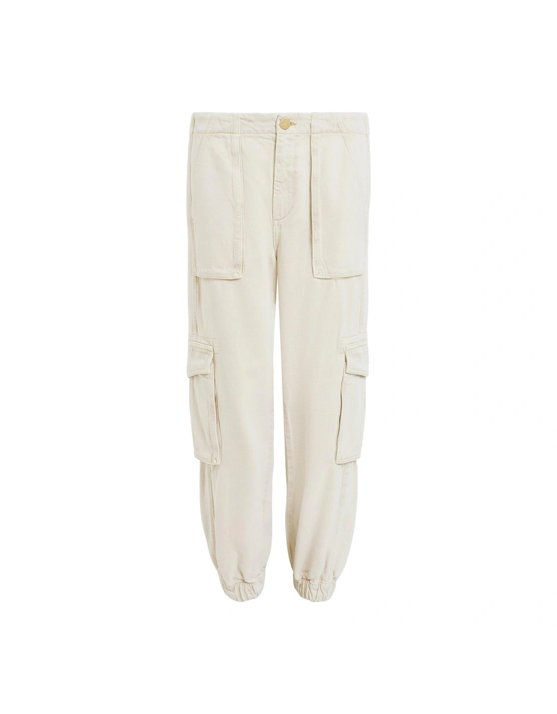 Freda Tencel Trouser - White