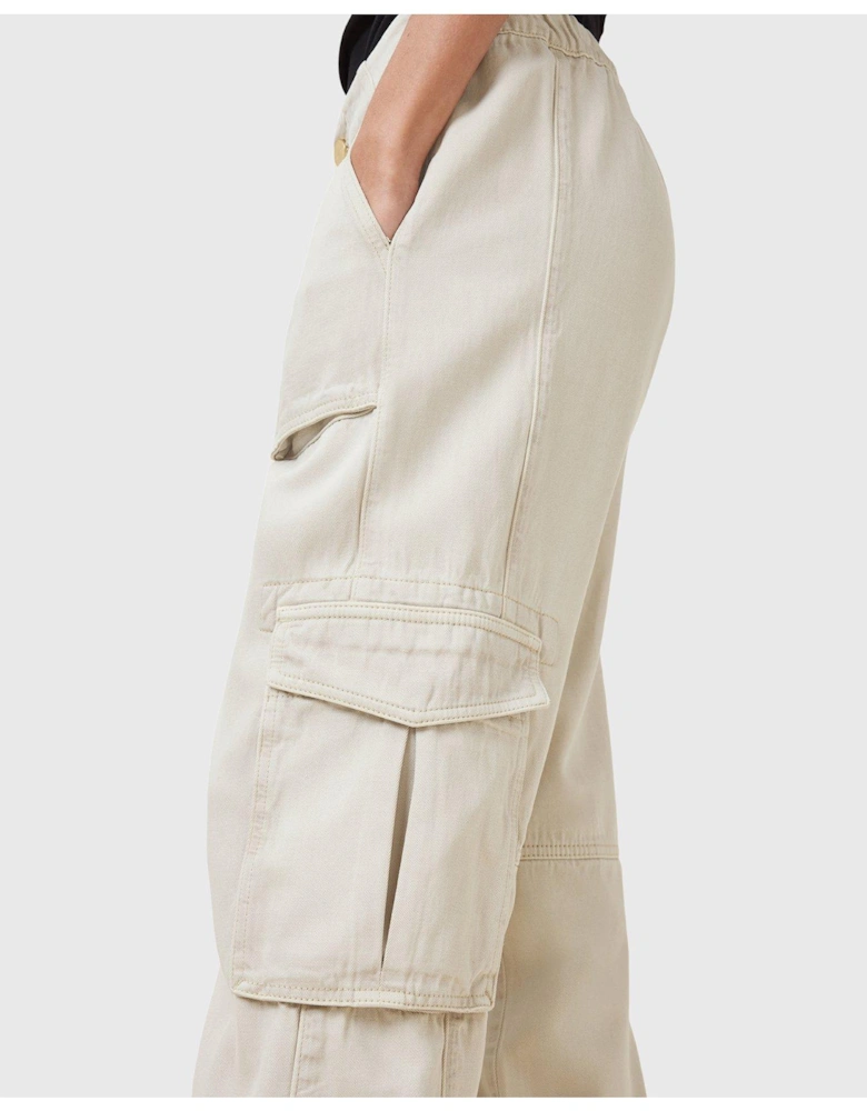 Freda Tencel Trouser - White