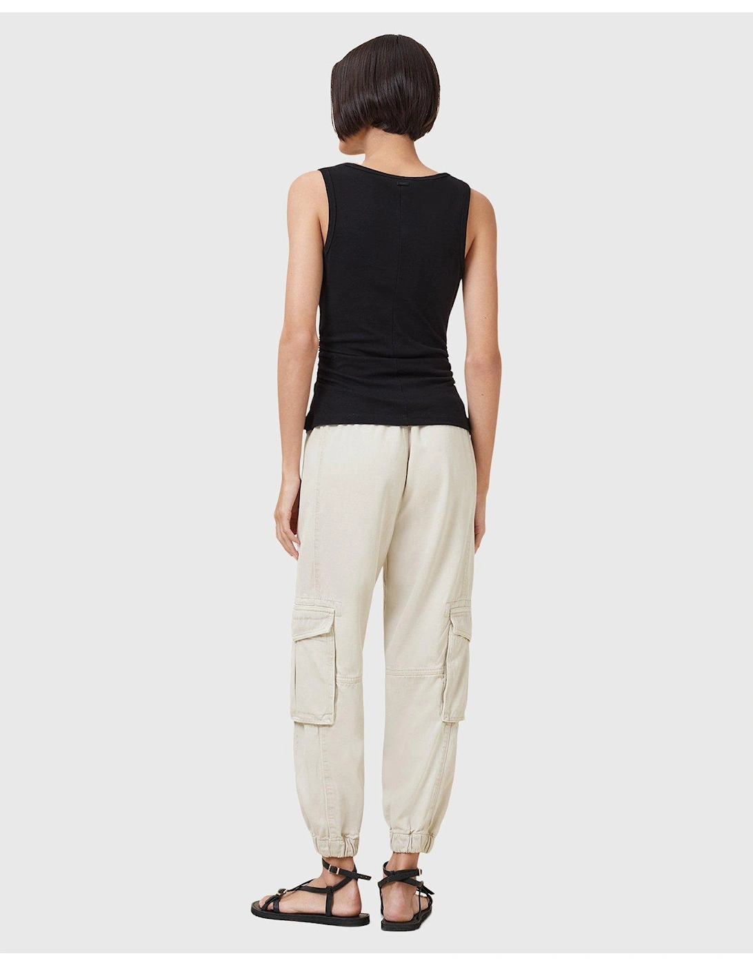 Freda Tencel Trouser - White