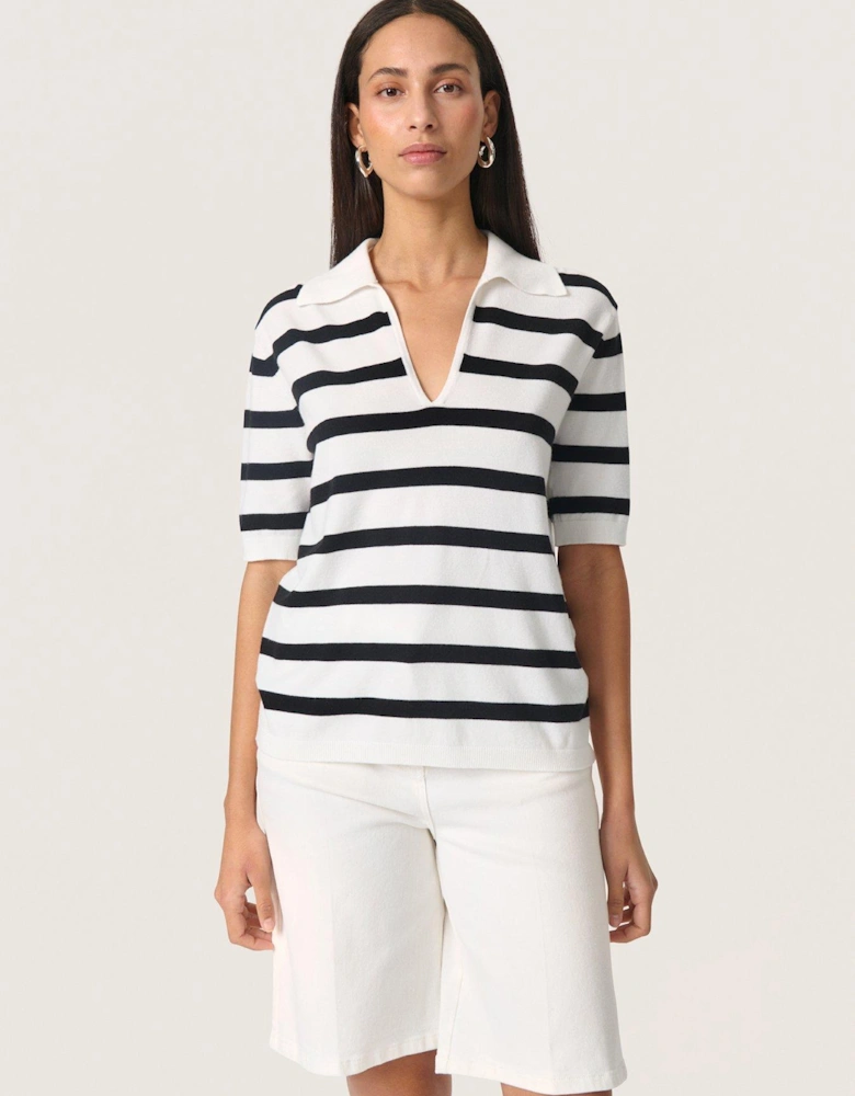 Spina Pullover Top - White