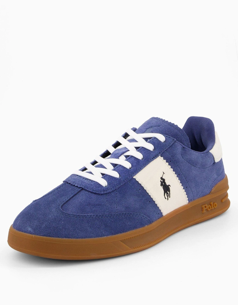 Heritage Area Pp Suede Trainers - Navy