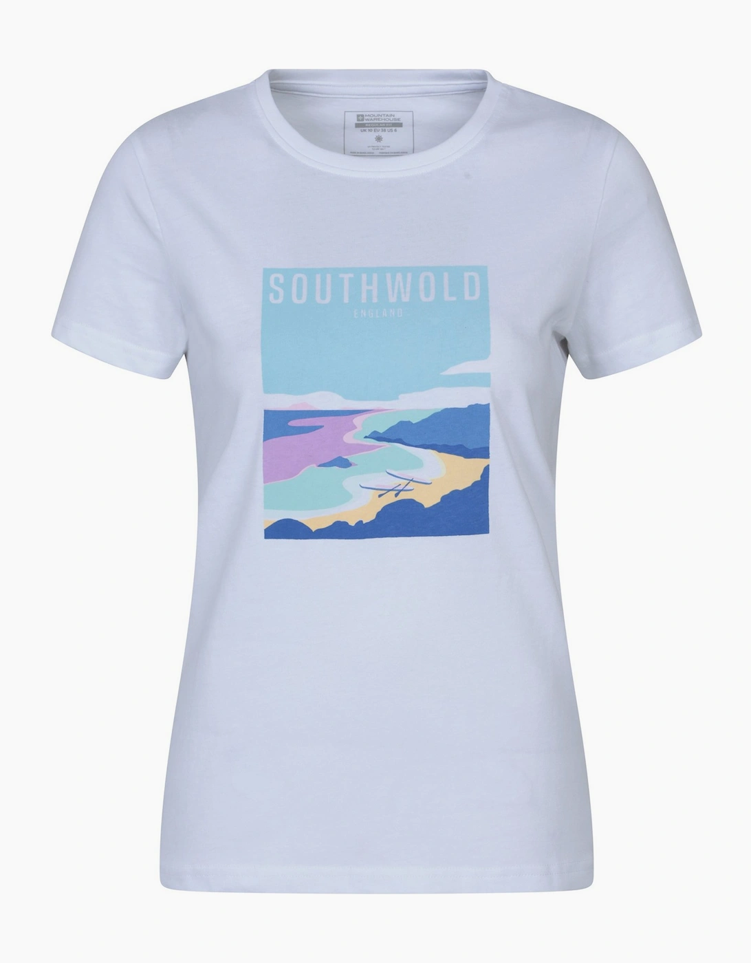 Mountain Warehouse Women's Mountain Warehouse Womens/Ladies Southwold Short-Sleeved T-Shirt - White