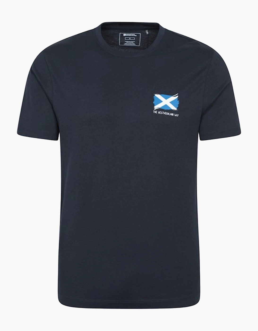 Mountain Warehouse Men's Mountain Warehouse Mens West Highlands Short-Sleeved T-Shirt - Navy