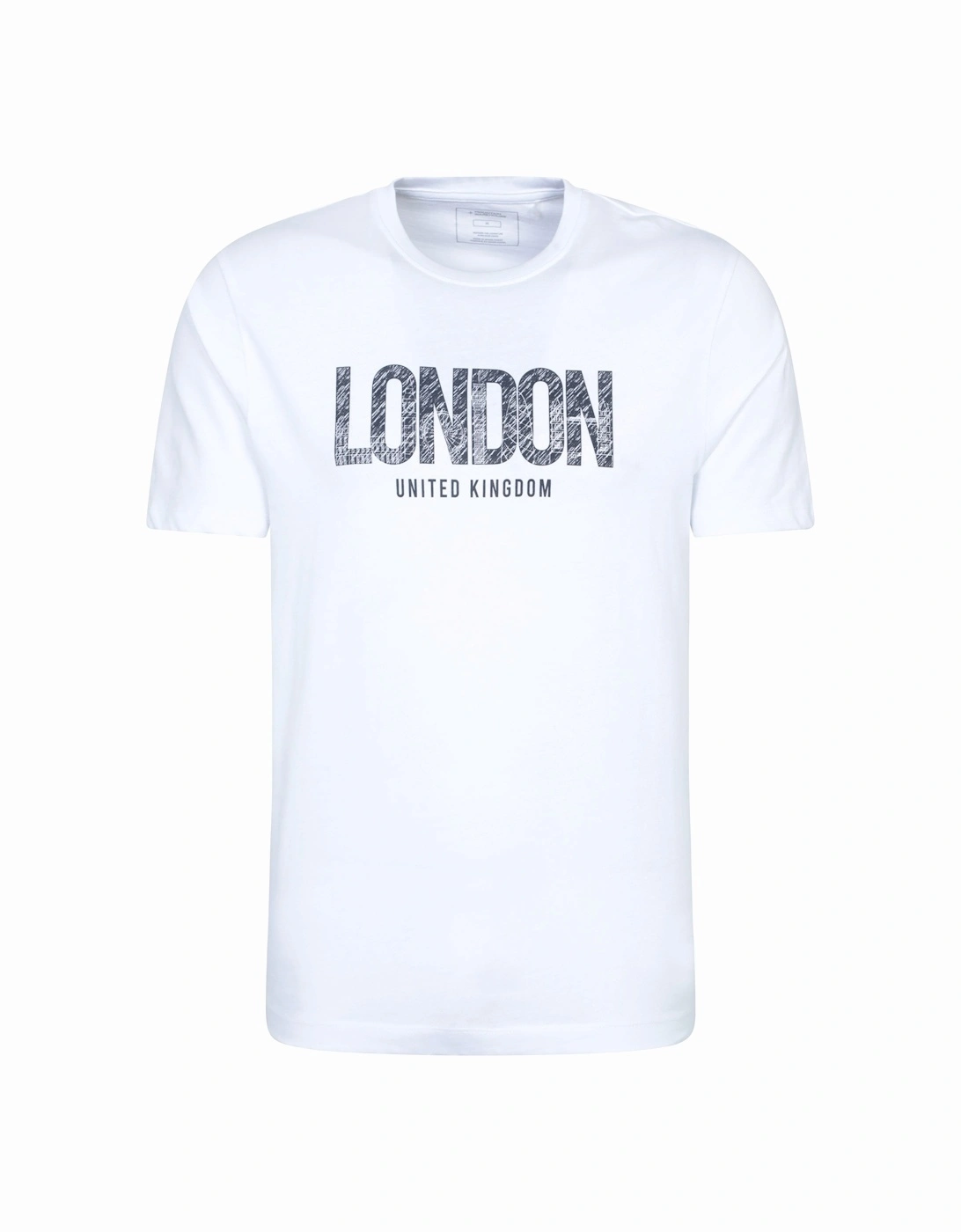 Mens London Short-Sleeved T-Shirt, 5 of 4