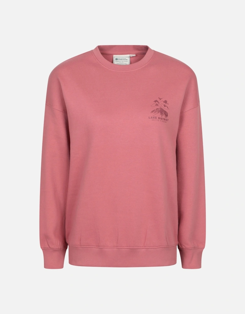 Womens/Ladies Lake District Graphic Sweatshirt