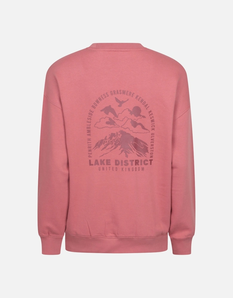 Womens/Ladies Lake District Graphic Sweatshirt