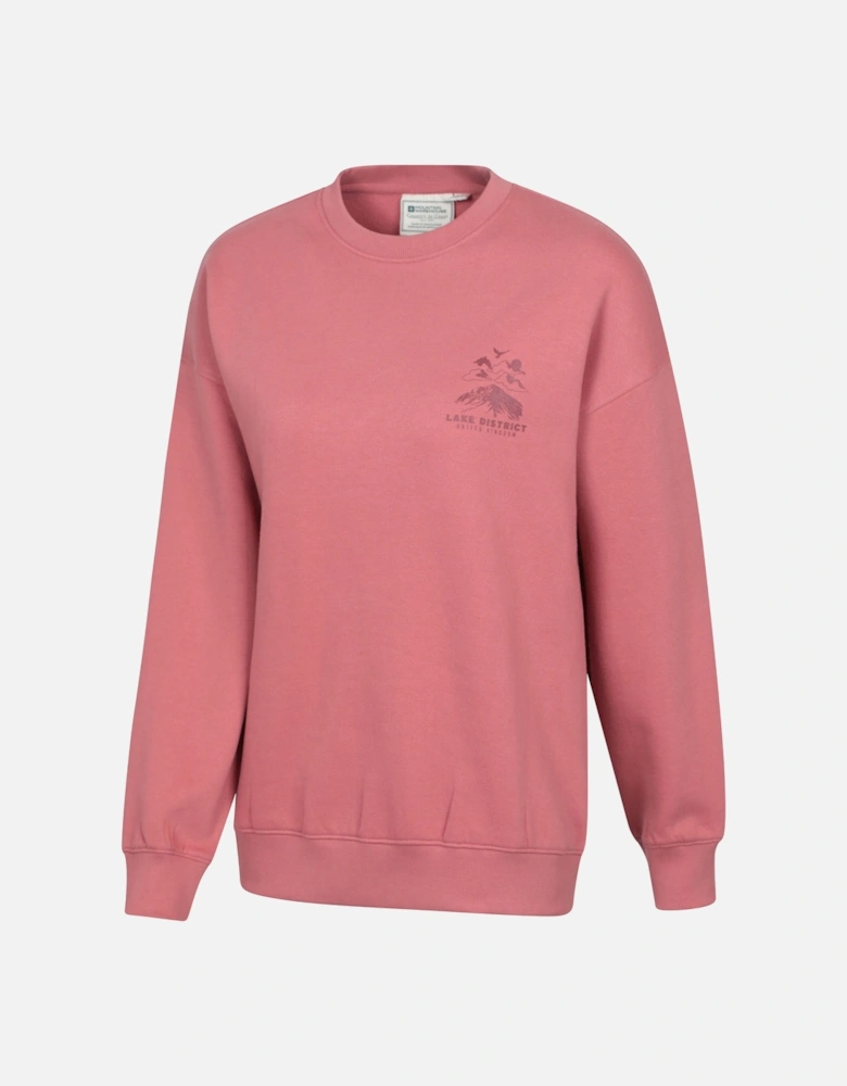 Womens/Ladies Lake District Graphic Sweatshirt
