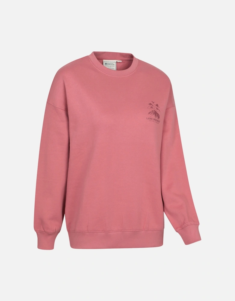 Womens/Ladies Lake District Graphic Sweatshirt