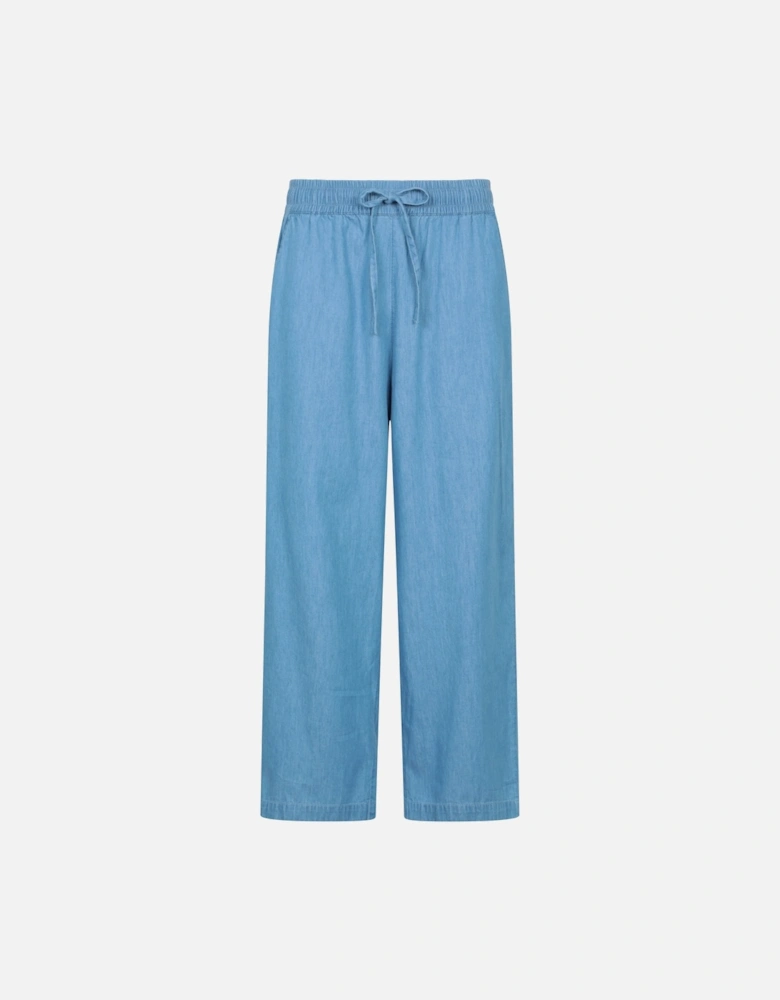 Womens/Ladies Astra Chambray Trousers