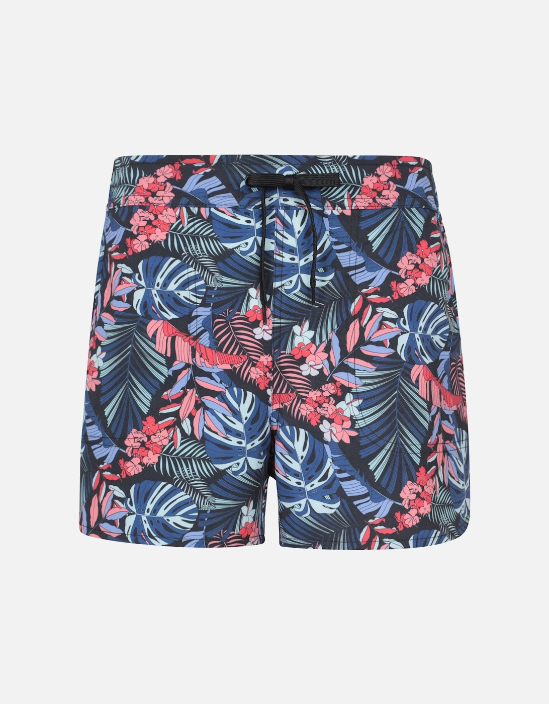 Womens/Ladies Leaf Print Stretch Boardshorts, 5 of 4