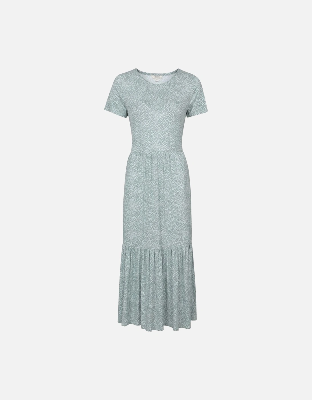 Womens/Ladies Sardinia Dotted Tiered Dress, 5 of 4