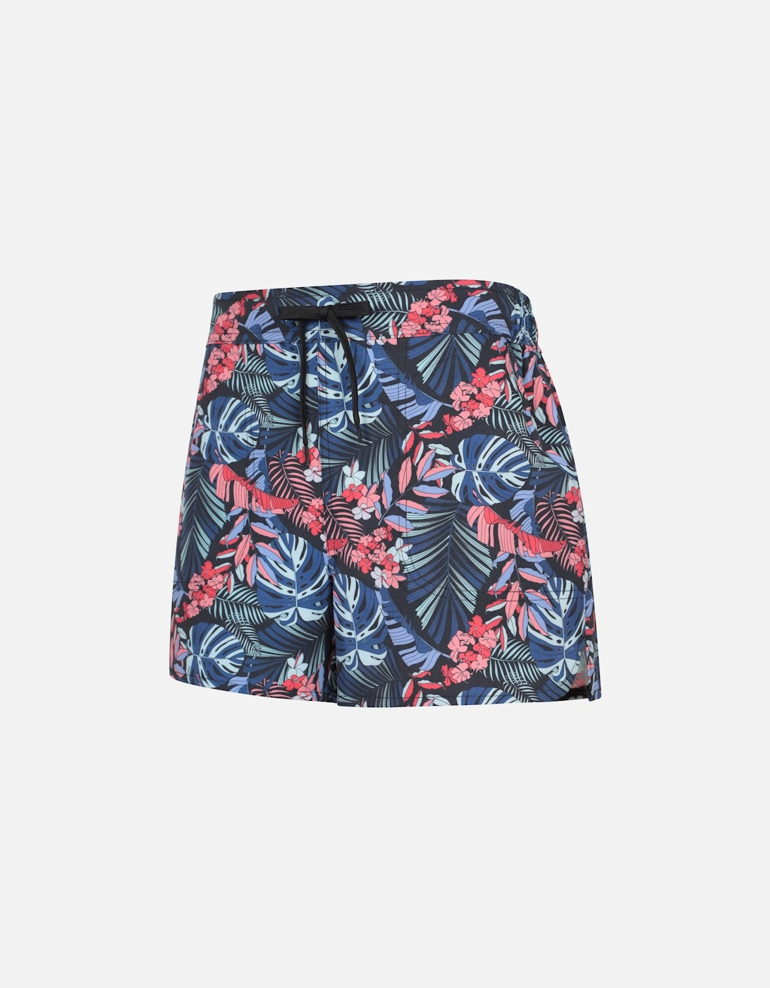 Womens/Ladies Leaf Print Stretch Boardshorts
