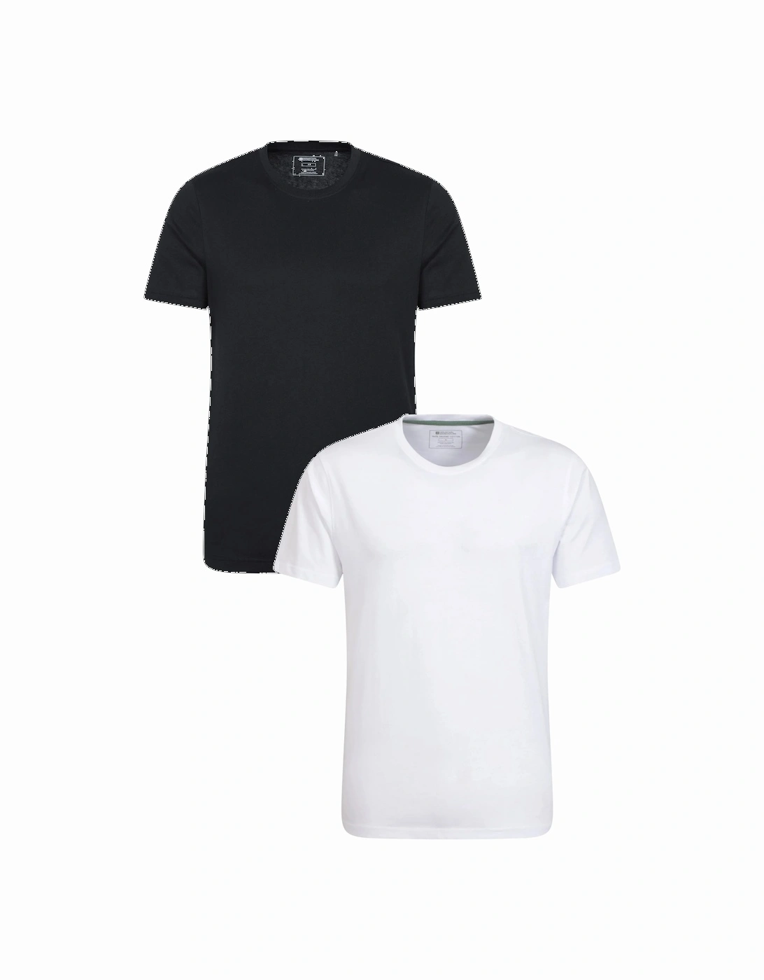 Mens Flint Crew Neck T-Shirt (Pack of 2), 6 of 5
