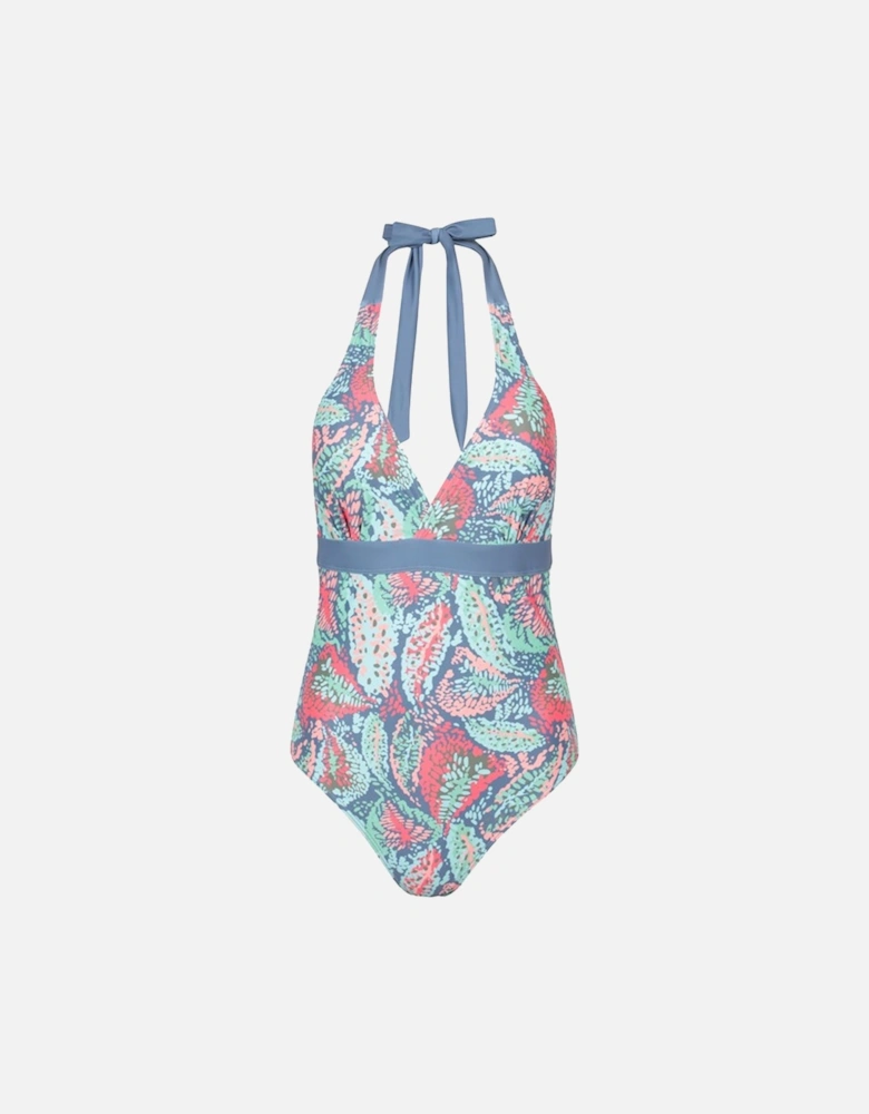 Womens/Ladies Ocean Notion Patterned One Piece Swimsuit