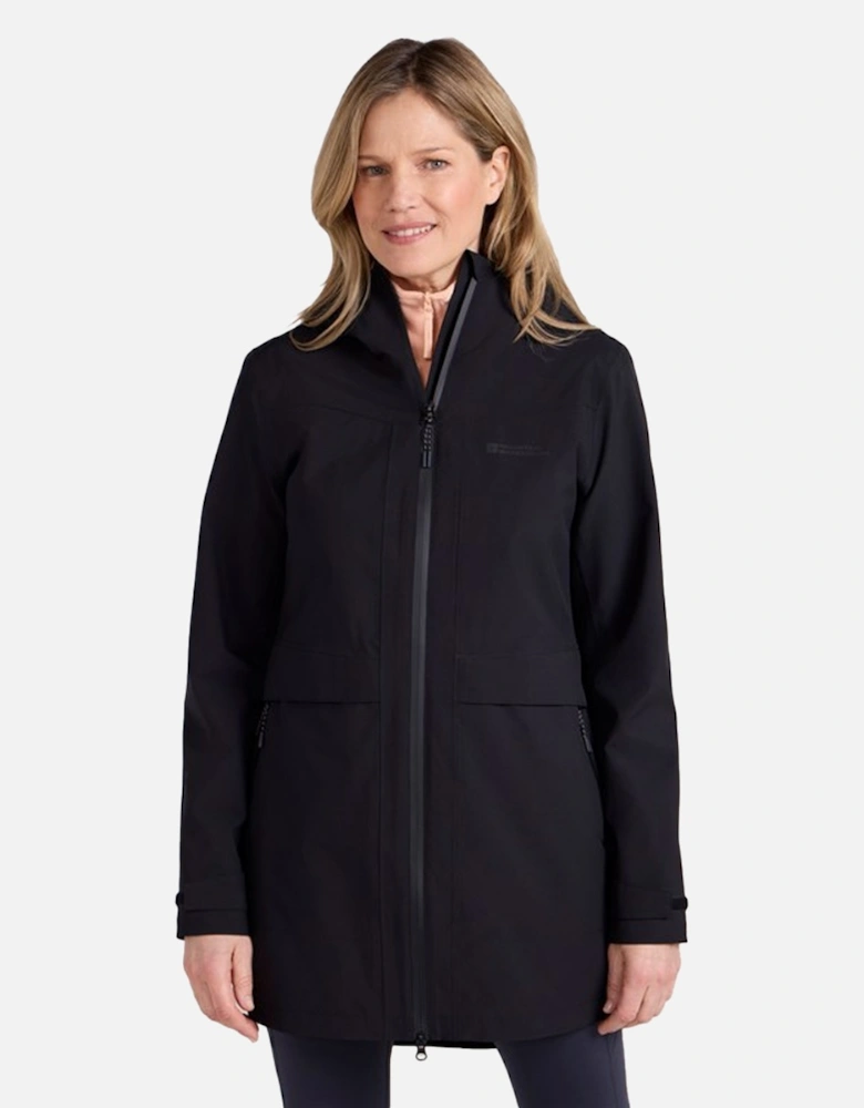 Womens/Ladies April Longline Waterproof Jacket