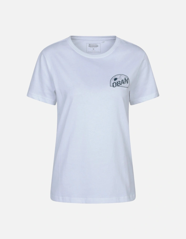 Womens/Ladies Oban Relaxed Fit Short-Sleeved T-Shirt