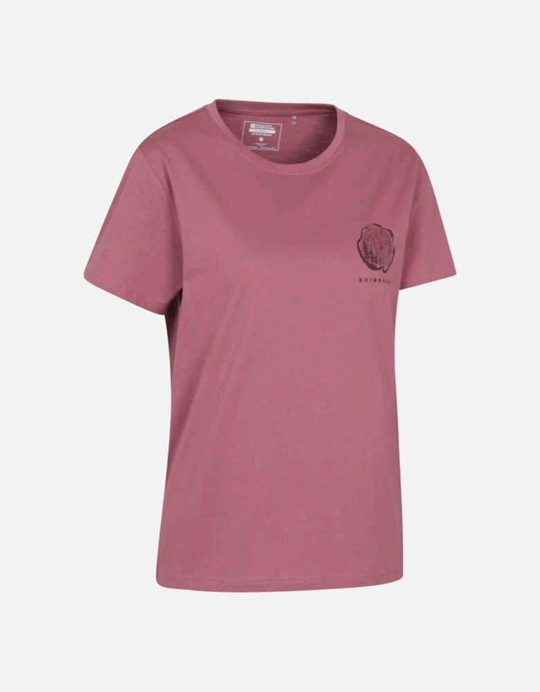 Womens/Ladies Edinburgh Relaxed Fit Short-Sleeved T-Shirt