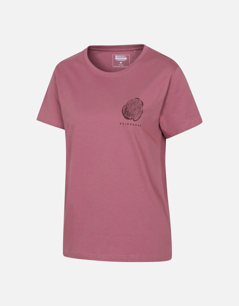 Womens/Ladies Edinburgh Relaxed Fit Short-Sleeved T-Shirt