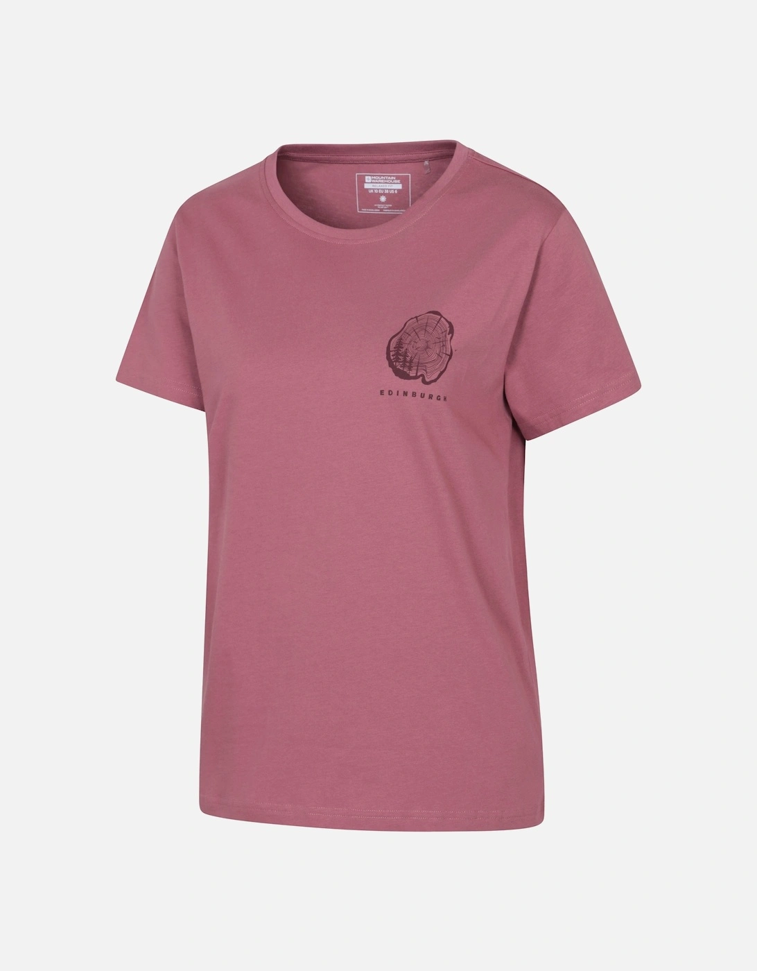 Womens/Ladies Edinburgh Relaxed Fit Short-Sleeved T-Shirt