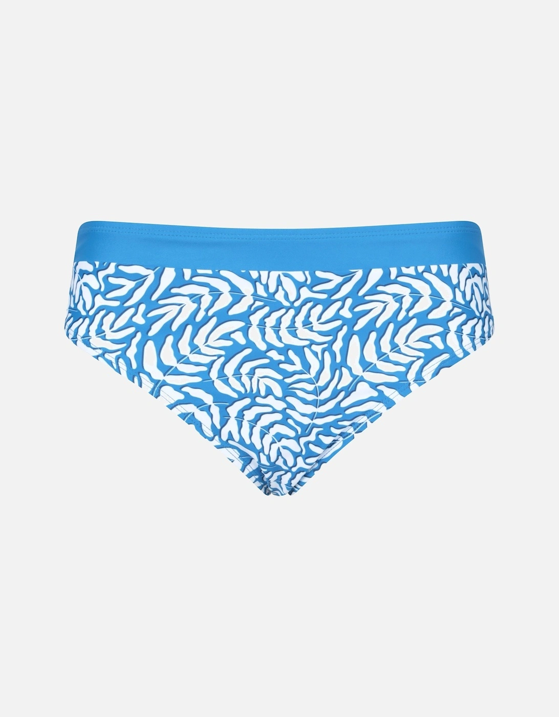 Womens/Ladies Ocean Notion Leaf Print Bikini Bottoms, 5 of 4