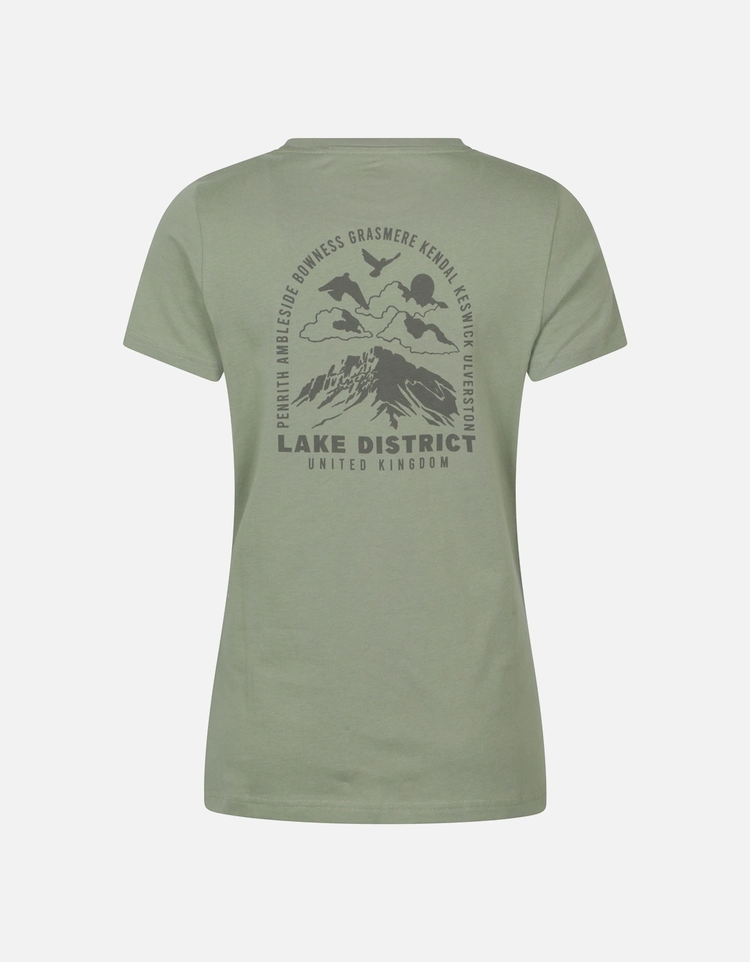 Womens/Ladies Lake District Sunset T-Shirt