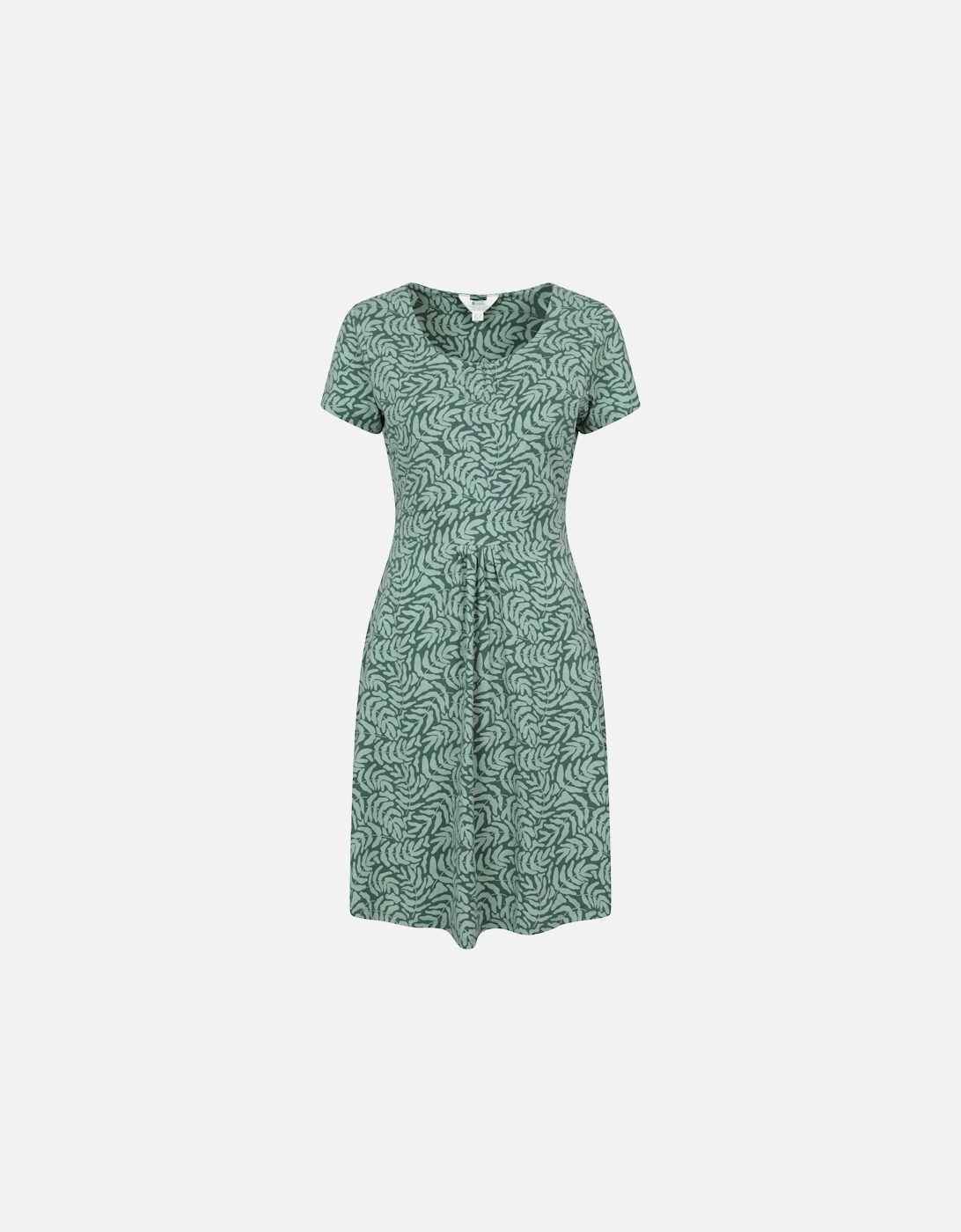 Womens/Ladies Orchid Leaf UV Midi Dress, 5 of 4
