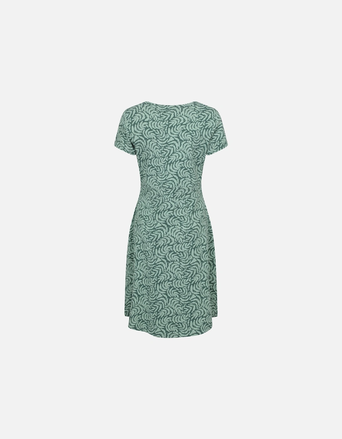 Womens/Ladies Orchid Leaf UV Midi Dress