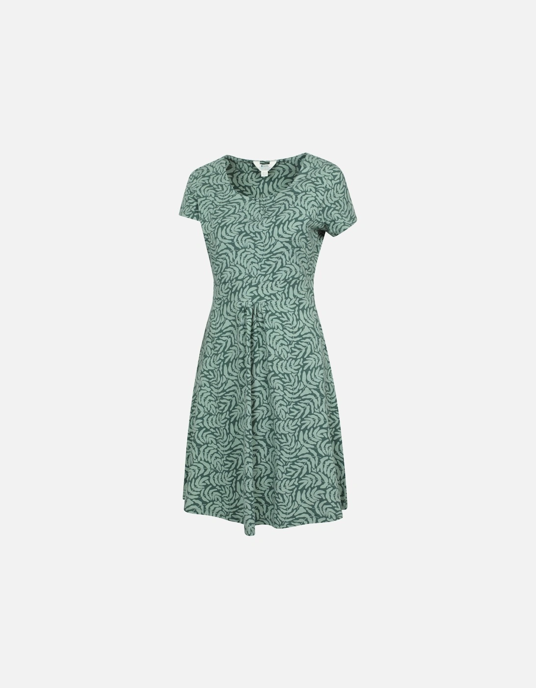 Womens/Ladies Orchid Leaf UV Midi Dress